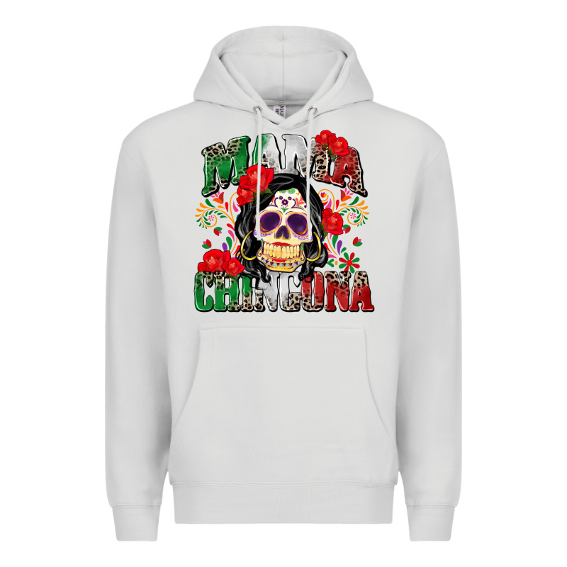 Mama Chingona Premium Hoodie by Zillion Design Studio | Teevron