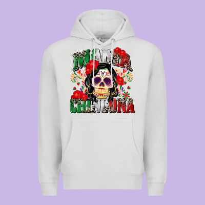 Mama Chingona Premium Hoodie Designed By Zillion Design Studio