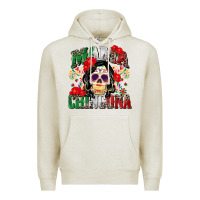 Oatmeal Heather mama chingona Premium Hoodie - Zillion Design Studio
