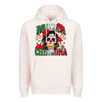 Pale Pink mama chingona Premium Hoodie - Zillion Design Studio