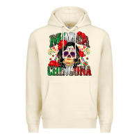 Sandshell mama chingona Premium Hoodie - Zillion Design Studio