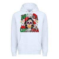 White mama chingona Premium Hoodie - Zillion Design Studio