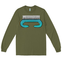 Army Green nail brush Long Sleeve Tee - BarkalooDesign