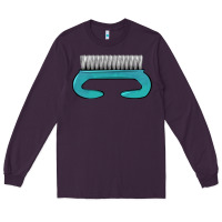 Plum nail brush Long Sleeve Tee - BarkalooDesign