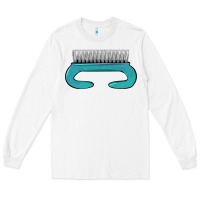 White nail brush Long Sleeve Tee - BarkalooDesign