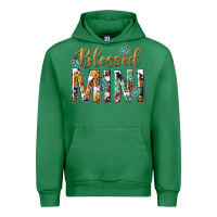 Emerald blessed mini with leopard and aztec Urban Hoodie - texasbilliewilder