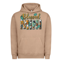 Pigment Burro blessed mini with leopard and aztec Urban Hoodie - texasbilliewilder