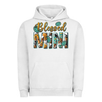 Pigment Lunar Rock blessed mini with leopard and aztec Urban Hoodie - texasbilliewilder