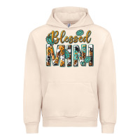 Sandshell blessed mini with leopard and aztec Urban Hoodie - texasbilliewilder