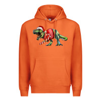 Carrot t rex christmas Premium Hoodie - RanaPortraitStore