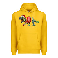 Lemon t rex christmas Premium Hoodie - RanaPortraitStore