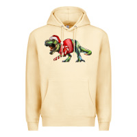Pina Colada t rex christmas Premium Hoodie - RanaPortraitStore
