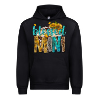 Black blessed mini with sunflowers Urban Hoodie - texasbilliewilder