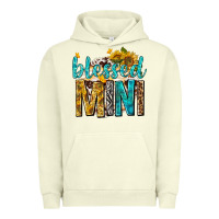 Pigment Pistachio blessed mini with sunflowers Urban Hoodie - texasbilliewilder