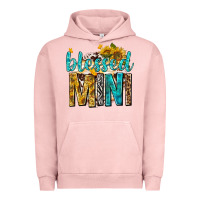 Pigment Salmon blessed mini with sunflowers Urban Hoodie - texasbilliewilder