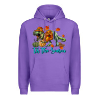 Purple t rex tis the season Premium Hoodie - RanaPortraitStore