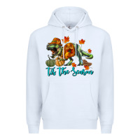 White t rex tis the season Premium Hoodie - RanaPortraitStore