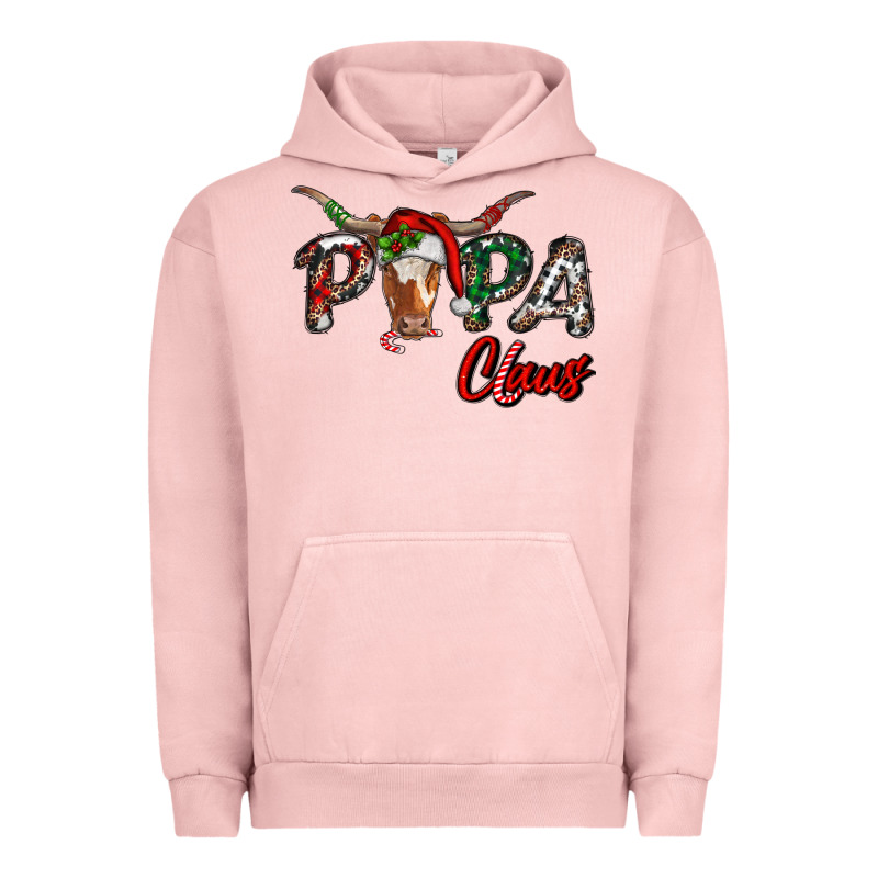 Papa Claus With Long Horn Western Christmas Urban Hoodie by RanaPortraitStore | Teevron