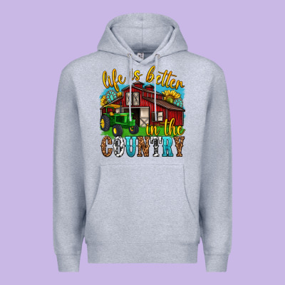 Premium Hoodie life is better in the country western