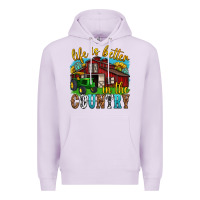Lilac life is better in the country western Premium Hoodie - texasbilliewilder