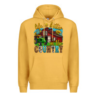 Mustard life is better in the country western Premium Hoodie - texasbilliewilder
