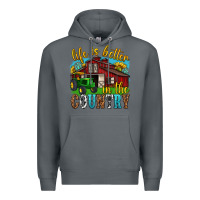 Rock life is better in the country western Premium Hoodie - texasbilliewilder
