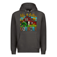Smoke life is better in the country western Premium Hoodie - texasbilliewilder