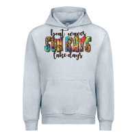 Heather Grey boat waves sun rays lake days Urban Hoodie - texasbilliewilder