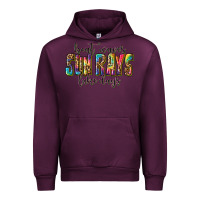 Mauve Wine boat waves sun rays lake days Urban Hoodie - texasbilliewilder