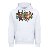 White boat waves sun rays lake days Urban Hoodie - texasbilliewilder