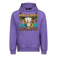 Tulip born and raised country western Urban Hoodie - texasbilliewilder