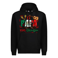 Black el papa mas chingon Premium Hoodie - Zillion Design Studio
