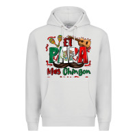 Dove Grey el papa mas chingon Premium Hoodie - Zillion Design Studio
