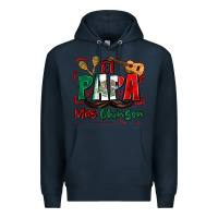 Navy el papa mas chingon Premium Hoodie - Zillion Design Studio