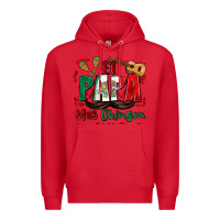 Red el papa mas chingon Premium Hoodie - Zillion Design Studio