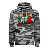 Slate Camo el papa mas chingon Premium Hoodie - Zillion Design Studio