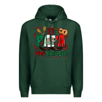 Sports Green el papa mas chingon Premium Hoodie - Zillion Design Studio