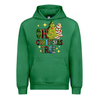 Emerald Oh Christmas tree Christmas cake Urban Hoodie - RanaPortraitStore