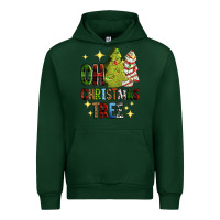 Forest Green Oh Christmas tree Christmas cake Urban Hoodie - RanaPortraitStore