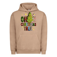Pigment Burro Oh Christmas tree Christmas cake Urban Hoodie - RanaPortraitStore