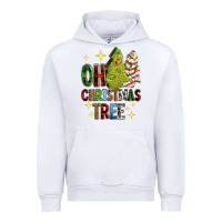 White Oh Christmas tree Christmas cake Urban Hoodie - RanaPortraitStore