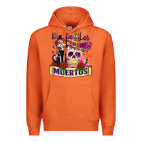 Carrot dia de los muertos Premium Hoodie - Zillion Design Studio