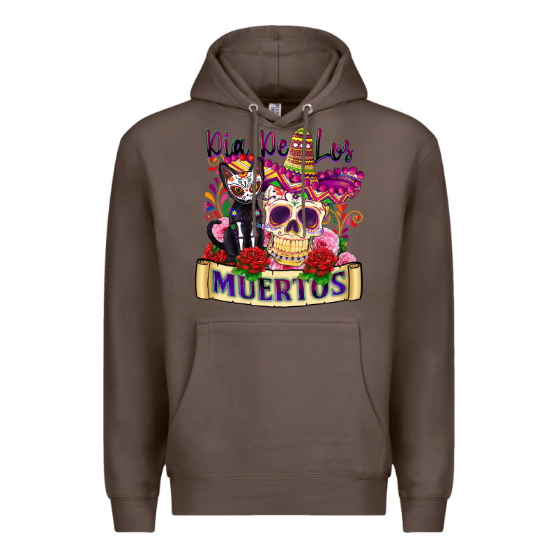 Dia De Los Muertos Premium Hoodie by Zillion Design Studio | Teevron