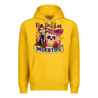 Lemon dia de los muertos Premium Hoodie - Zillion Design Studio