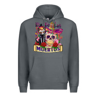Rock dia de los muertos Premium Hoodie - Zillion Design Studio