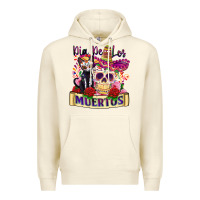 Sandshell dia de los muertos Premium Hoodie - Zillion Design Studio
