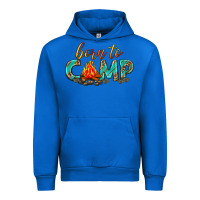 Cobalt born to camp Urban Hoodie - texasbilliewilder