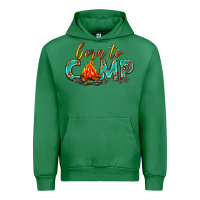 Emerald born to camp Urban Hoodie - texasbilliewilder