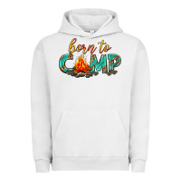 Pigment Lunar Rock born to camp Urban Hoodie - texasbilliewilder