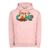 Pigment Salmon born to camp Urban Hoodie - texasbilliewilder